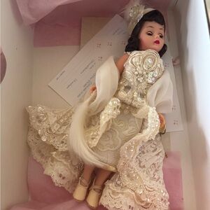 Madame Alexander Pearl of the Twenties Ivory Lace Doll Gown